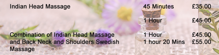 Indian Head Massage