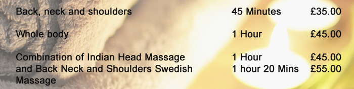 Swedish Body Massage